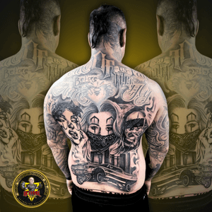 Embrace the essence of Chicano artistry, etched boldly at Lethal Ink Pattaya. A symphony of culture and ink, each line speaks of heritage, passion, and pride. 💀🌹 📌 Location : Soi Yamato 13/1 (Pattaya), Thailand 📩 Email : LethalInkPattaya@gmail.com 📱 Whatsapp : +66994198164 ➡️ Line Id : @366nlqwa ➡️ TikTok : lethalink.official ➡️ Facebook : lethalink.official #TattooThailand #LethalInkPattaya #LethalInkThailand 