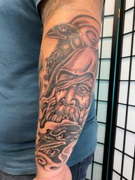Odin and Ravens