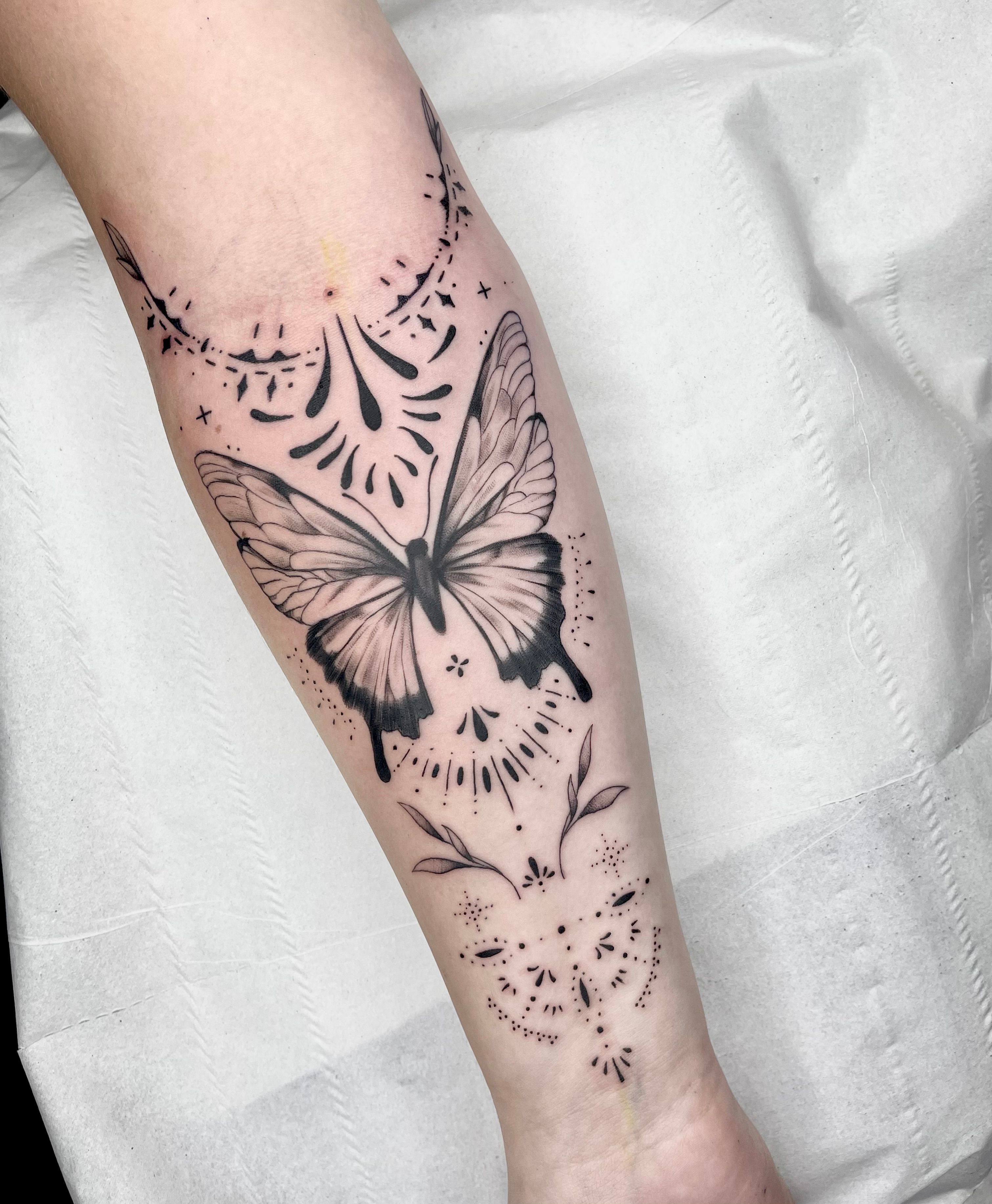 Butterfly Tattoo • Tattoodo