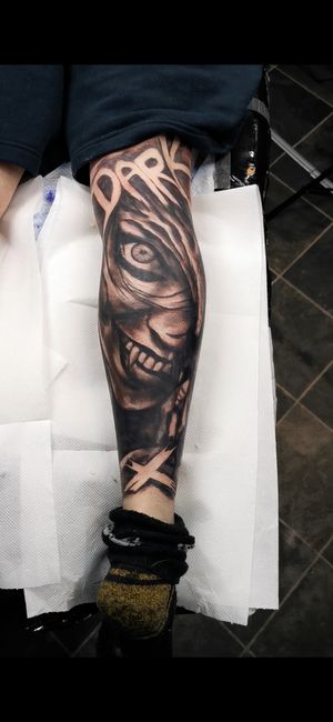 Tattoo studio in Darwen Lancashire. Designed and tattooed by me @brennantattoo Tattooed at my Darwen tattoo studio @theswallowsnesttattoo