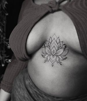 Fineline lotus for Shanice. Thank you! Can’t wait to add to this piece soon 🪷✨