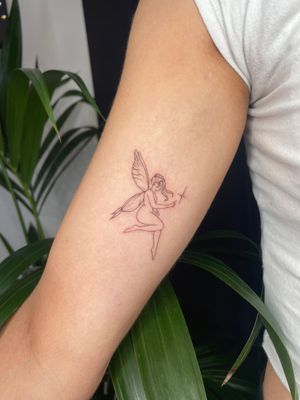 Let the magic of Emma InkBaby's illustrative style bring this delicate fairy motif to life on your skin.