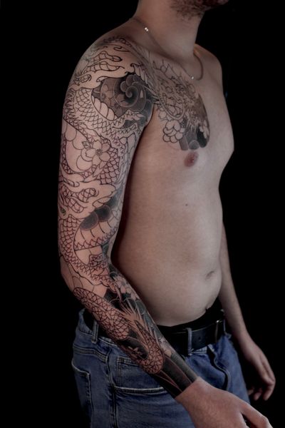 japanese dragon tattoo