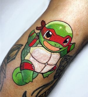 Squitle turtle - Pokémon @jonnys_tattoo