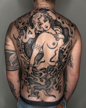  By Judd Bowman @juddbowman at Tiger Club Tattoo in Honolulu Hawaii