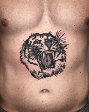 By Judd Bowman @juddbowman at Tiger Club Tattoo in Honolulu Hawaii