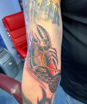 When in Atlantic Canada might as well get a tattoo at the lobster