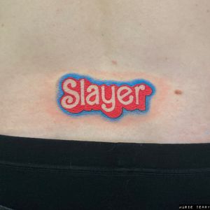 Slayer barbie tramp stamp