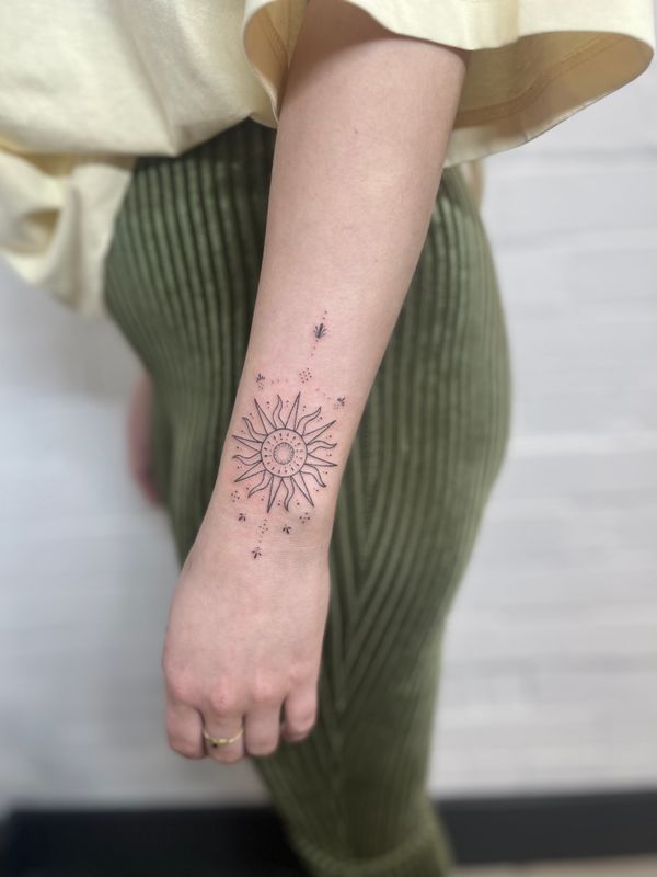 Tattoo from Marketa.handpoke