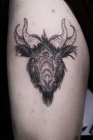 Blackwork goat