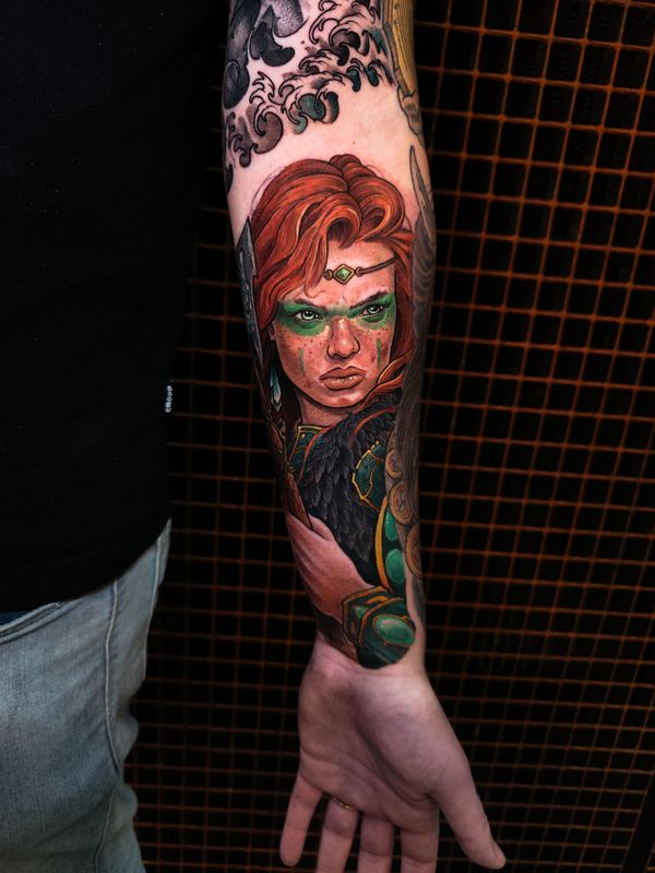 Tattoo from Adrian Suez