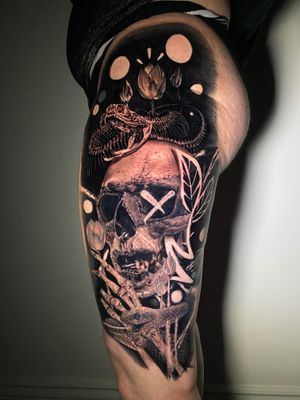 Tattoo by Oly Anger Tattoo