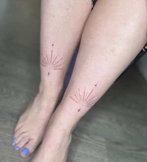 Experience the artistry of Marketa.handpoke with this dainty and intricate fine line design, perfect for those seeking a delicate touch.