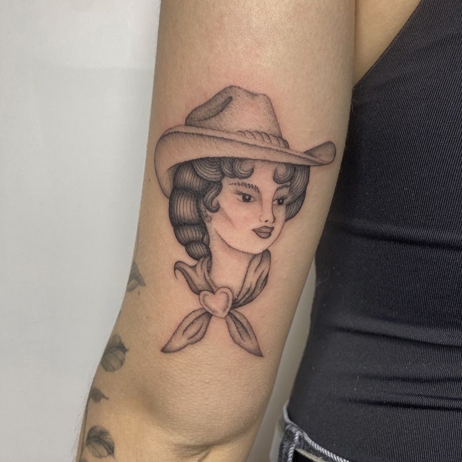 Cowgirl Tattoo • Tattoodo, image size:899x899