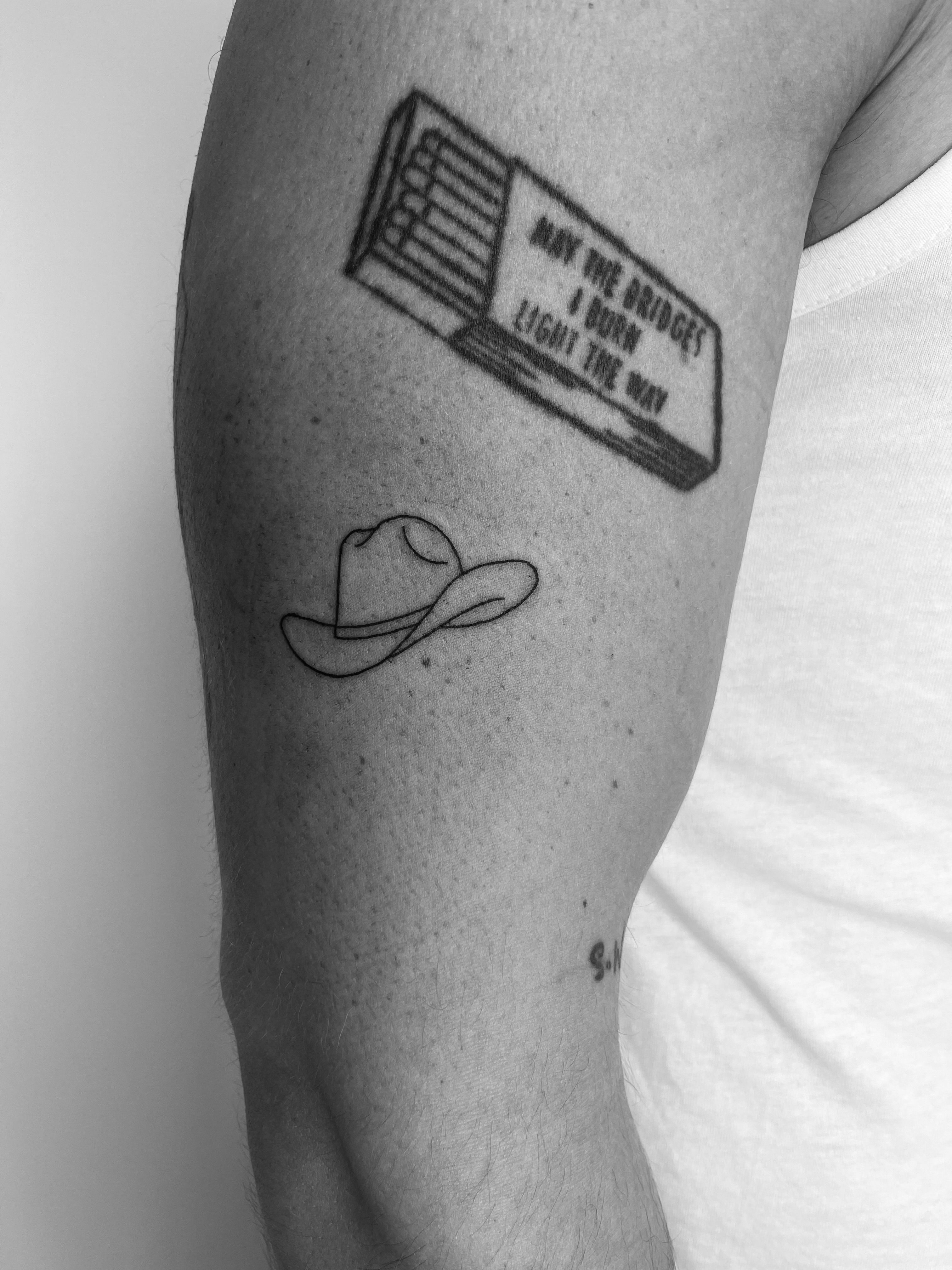 Cowboy Hat Tattoo Designs