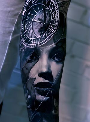 #portraittattoo #clocktattoo #blackandgrey #realism #realistic #judastatoo #judas #tattooistjudas@tattooist_judas