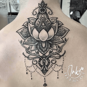 Ornate Lotus Back and Neck