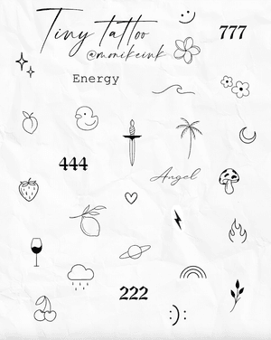 Olá!
My latest flash is here and bookable!
I've created a cute mini flash sheet with 2 tattoos for £150.
These are the perfect way to start your tattoo journey, add to your collection or even create a sticker sleeve.
All designs will be a set size.
Only available at the London Social Angel, Spaces are limited.
Hope to see you soon!
Muito Amor,
𓆩♡𓆪 Monike 𓆩♡𓆪
