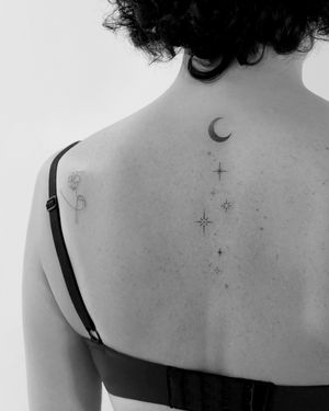 Io signature, custom constellation tattoo