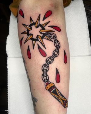 • Flail • traditional piece by our resident @nicole__tattoo 
Get in touch to book with Nicole this month! Limited availability!
Books/info in our Bio: @southgatetattoo 
•
•
•
#flailtattoo #macetattoo #traditionaltattoo #oldschooltattoo #southgate #amazingink #londonink #southgatetattoo #londontattoostudio #sgtattoo #london #enfield #londontattoo #northlondon #southgatepiercing #northlondontattoo #southgateink 