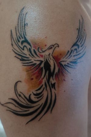 Tatuaggio fenice 