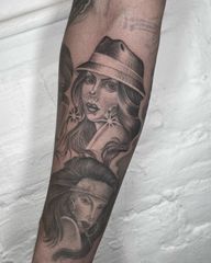 Woman in a hat