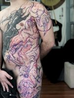 Apocalypse full bodysuit This one took me 257 hours so far. It's based on The Fall of the Damned by Peter Paul Rubens.