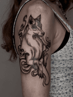 Mythical Wolf with Chains