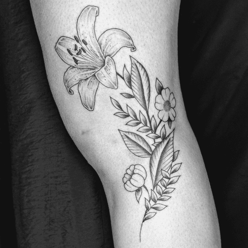 Floral Tattoo