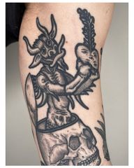 +1y healed 👹 BERLIN BOOKS OPEN 📍@der_grimm_tattoo • January 6-7-8 • February 3-4-5-6-7-8-9 • March 3-4-5-6-7-8-9 • April 7-8-9-10-11-12-13 • May 5-6-7-8-9-10-11 Thanks Filippo Done in Bassano @sparkleytattoostudio Guest: 🇬🇧 LONDON ✥ soon/2025 • @sixtyink • books open 🇮🇹 BASSANO ✥ January 9/15 • @sparkleytattoostudio . @eclipse.tattooink @pepax.official @blackclaw @barberdts_it @dankubin @bishoprotary @engraverstattoos . #blackworktattoo #linework #illustrationtattoo #engravingtattoo #berlin #stainedglasstattoo #antonioboston #tattoo #skull #skulltattoo
