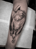 Charging Bull Tattoo