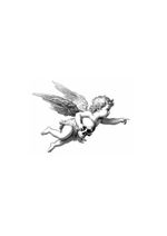 Cherub with Skull