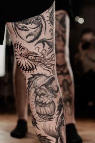 Sea Monster Sleeve