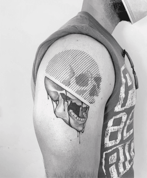 Dripping Skull