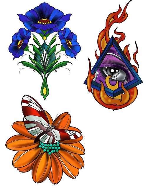 Flash tattoo