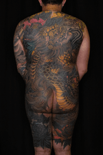 Full Body Suit Japanese Dragon