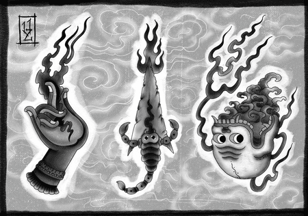 Flash tattoo