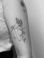 Floral Human Silhouette