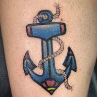 American Traditional anchor. #americantraditionaltattoo #anchortattoo #art #artistsoninstagram #anchor #americantraditional #tattoo #tattoodesign #tattooideas #tattooartist #tattooart #design #drawing