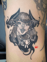 Demon Girl Tattoo