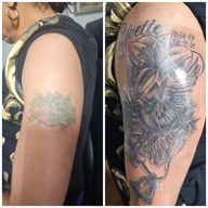 Memorial Dove and Flower Cover-up
