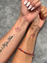 Matching Heart Tattoos