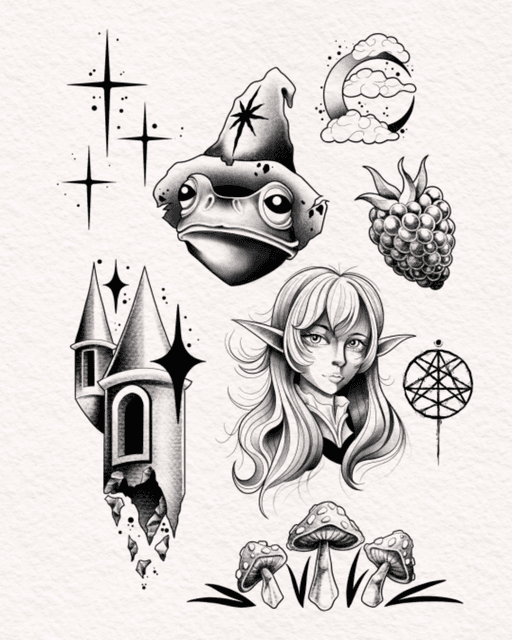 Flash tattoo