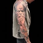 Odin, God of War 💥 +++++++++++ Booking in bio +++++++++++ + + #tattoos #tattooartist #tattoo #tattooart #inked #girlswithtattoos #guyswithtattoos #bngtattoo #tattooideas #norsemythology + +