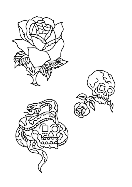 Flash tattoo