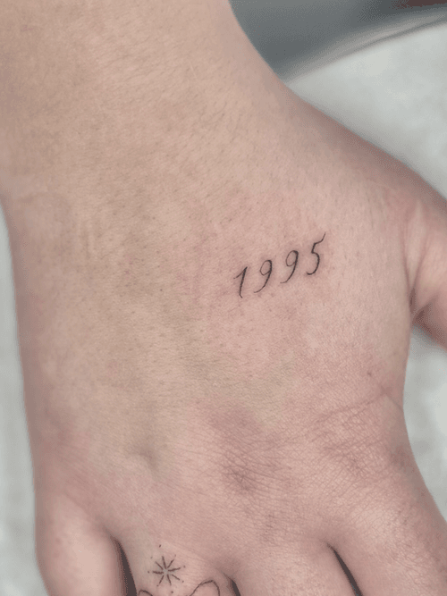 Number 1995 Tattoo • Tattoodo