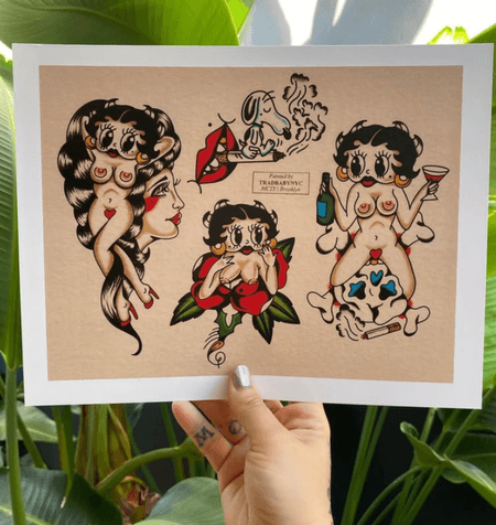 Flash tattoo