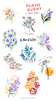 Colorful Floral Flash Event