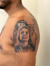 Portrait of a Woman with Hot Air Balloon
