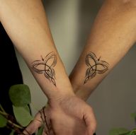 Matching Celtic mother/daughter tattoo 💕 Still have some availability in June if you’re looking to book! You can DM me, email me, or fill out the form linked in my bio :) .. #tattooapprentice #tattoo #tattoos #tattooartist #tattoodesign #tattooideas #tattooart #apprenticetattoo #blackwork #ornamentaltattoo #tattooapprenticeship #tattoolife #femaletattooartist #linework #tattooed #blackworktattoo #tattooing #blackandgreytattoo #tattooinspiration #dotwork #orlandotattooartist